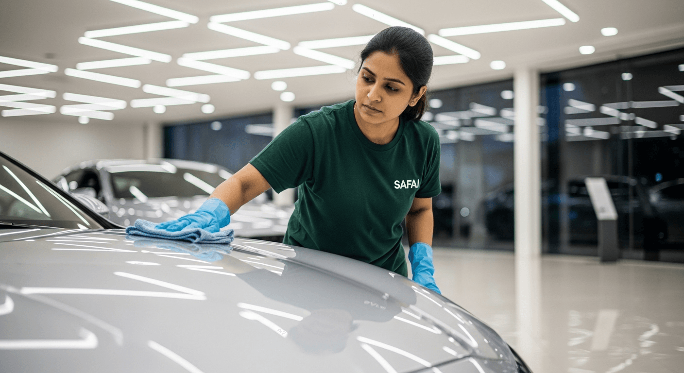 Studio and Showroom Cleaning