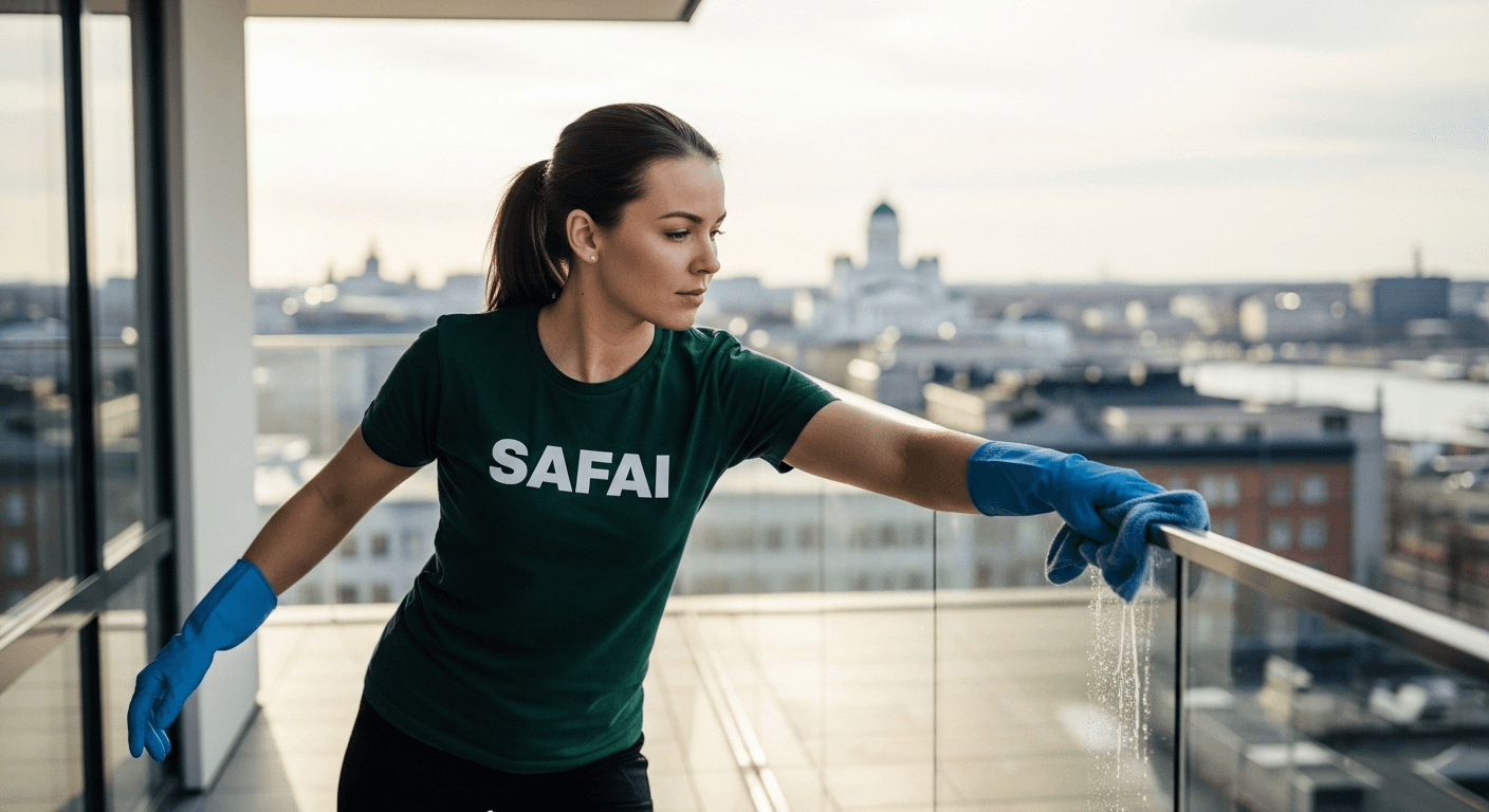 Balcony and Terrace Cleaning